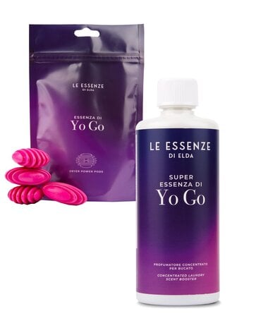 Geparfumeerde drogerballen + 500ml wasparfum